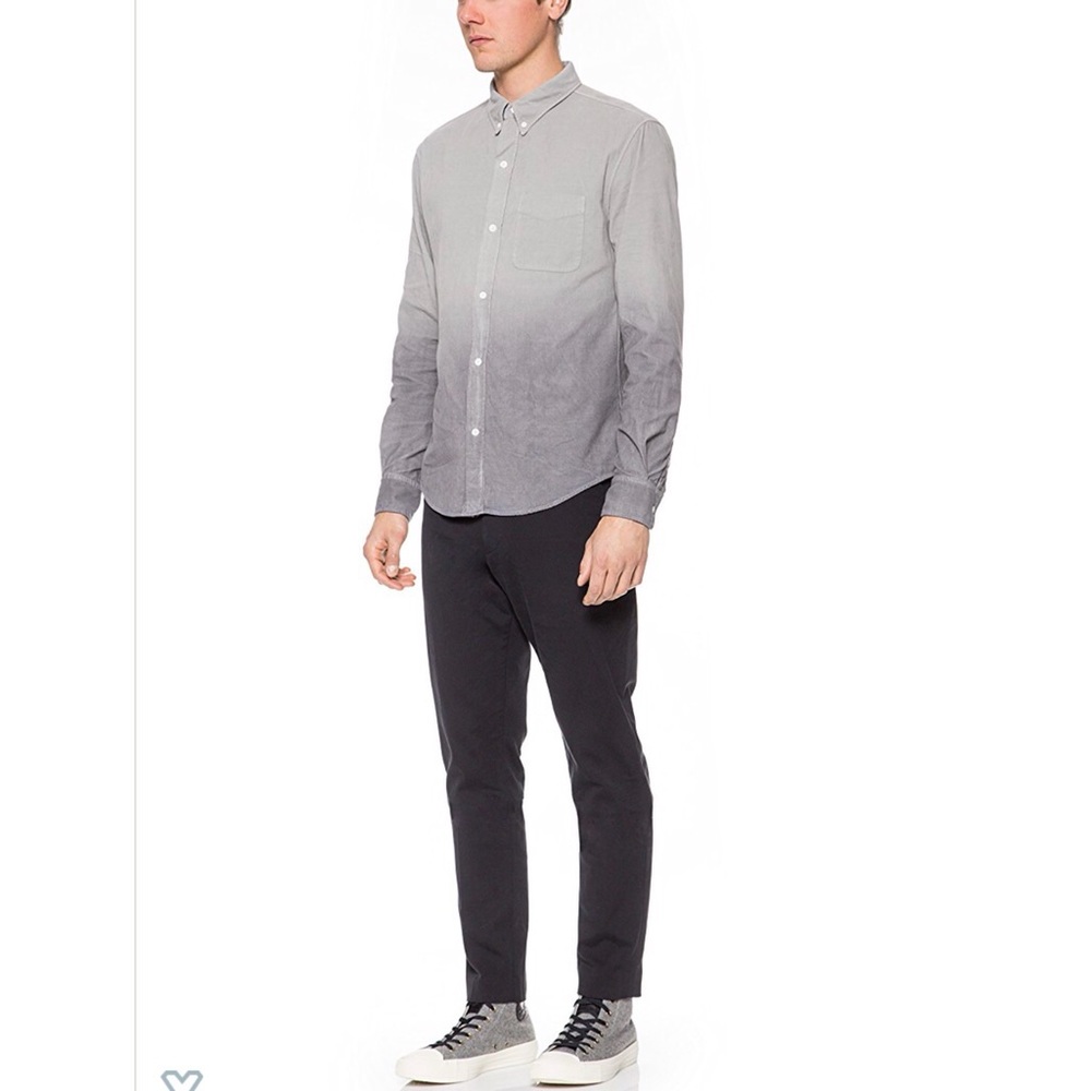 Band of Outsiders corduroy degrade shirt